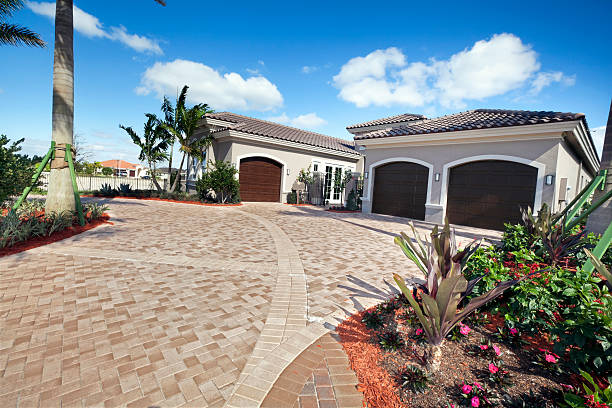 Permeable Paver Driveway in Lake Bluff, IL